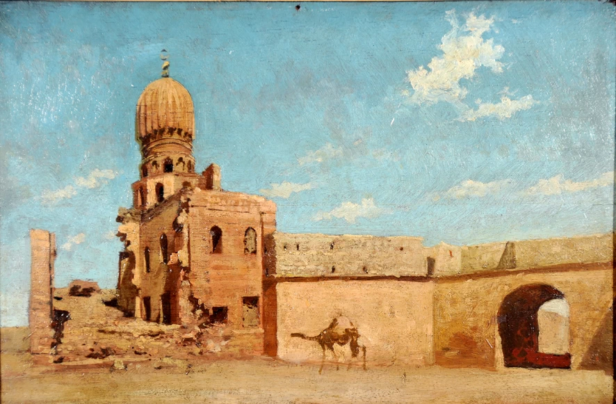 Angolo di città araba - Galleria Nazionale d'Arte Moderna, Roma
